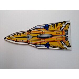 Capcom Airborne Pinball Playfield Plastic Fighter Jet Spaceship AW00125-28